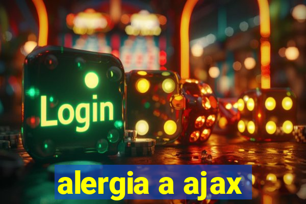 alergia a ajax